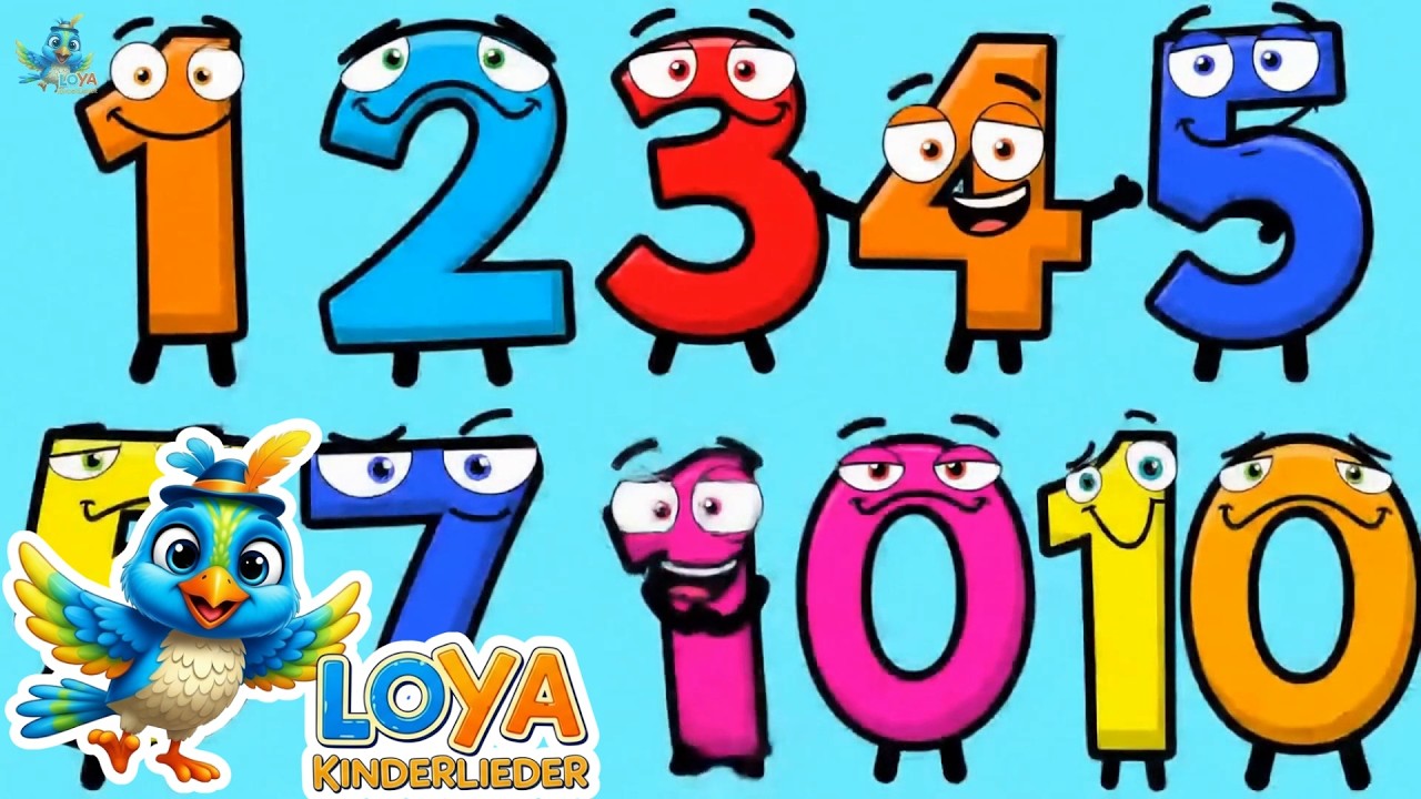 Zahlenlied, Bauernhof & mehr! Tolle Kinderlieder zum Tanzen & Lernen 🎨🐄