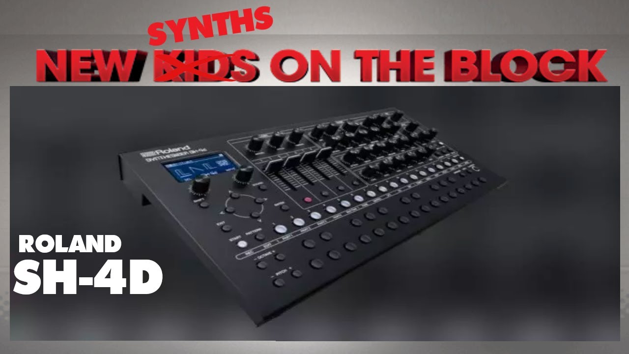 NEW ROLAND SH-4D..ARTURIA MINI FREAK, AKAI,YAMAHA WATCHOUT!!