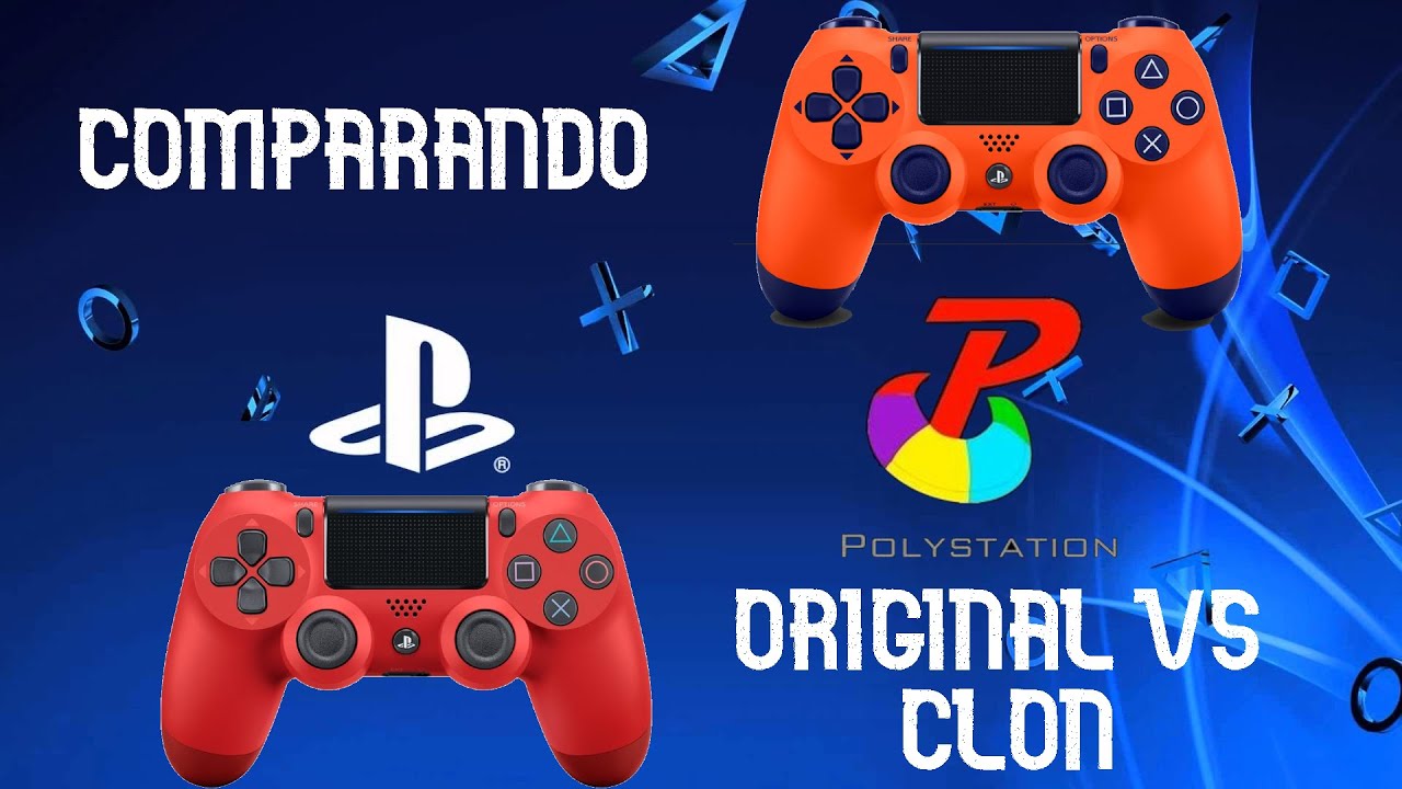 Comparando Controles de Ps4 - Copia vs Original - 2024