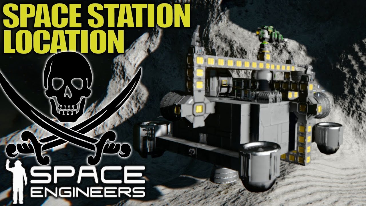 Space Pirates Attack my Space Station | Space Engineers | Let's Play Gameplay | E22