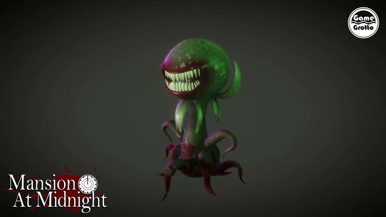 Mansion At Midnight | Monsters 3D Turntable