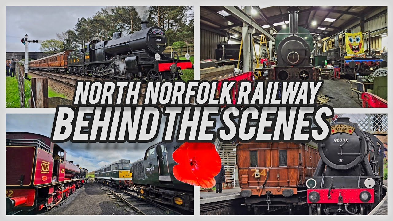EXCLUSIVE Tour of Weybourne Shed! | Steam Into Spring Gala | FIRST Visit To The Poppy Line!