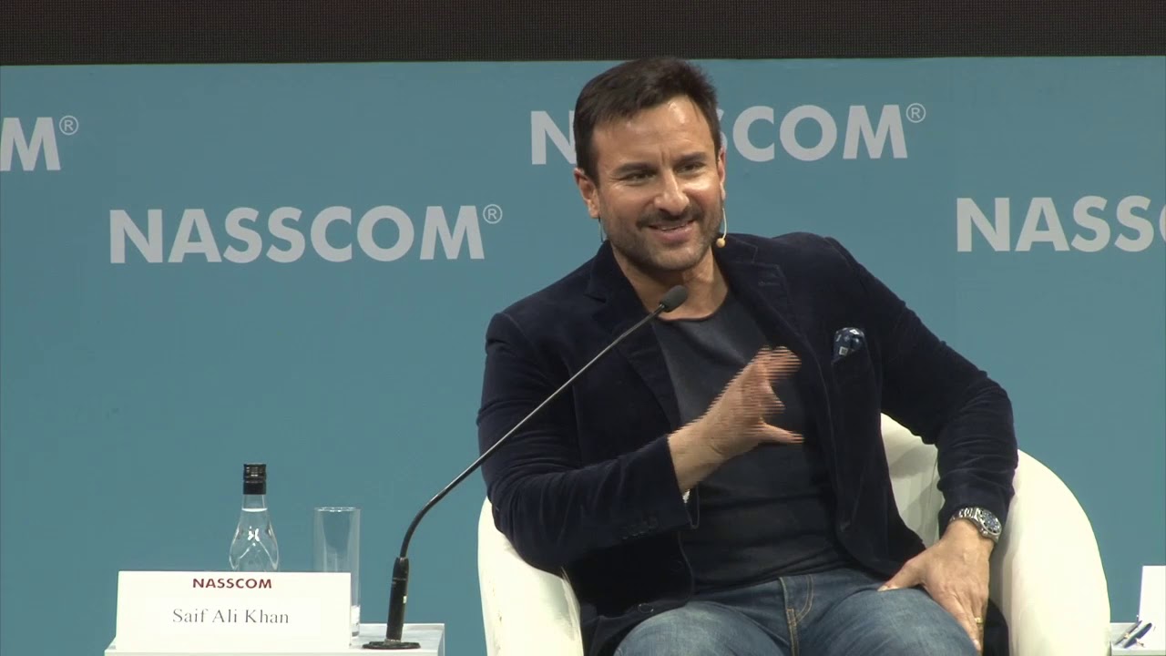 Saif Ali Khan on Cricket, Cinema & Royalty! | NTLF 2020 | nasscom