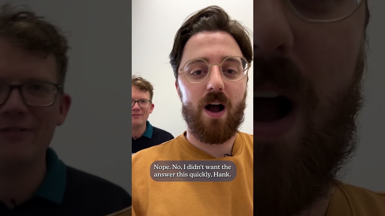 Brian David Gilbert has some questions for Hank Green