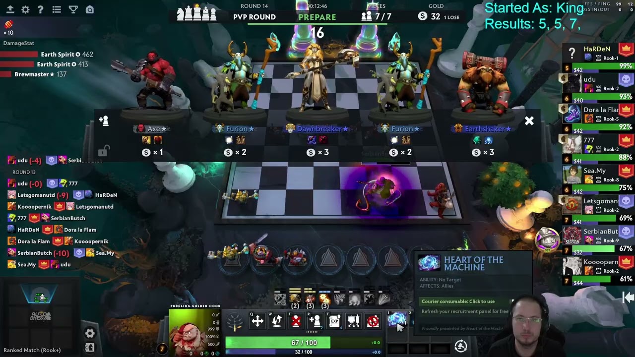 6 Gods! Dota Auto Chess Season 42!