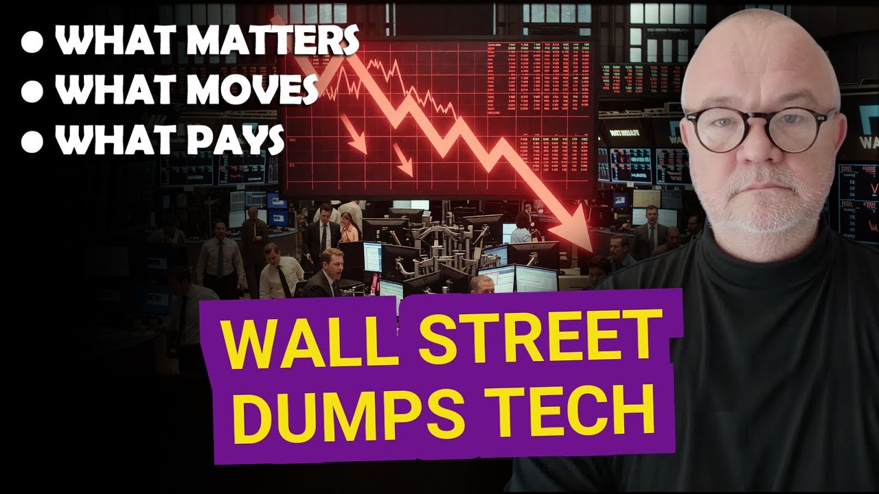 Wall Street DUMPS Tech. A Trillion Dollars Just Vanished.