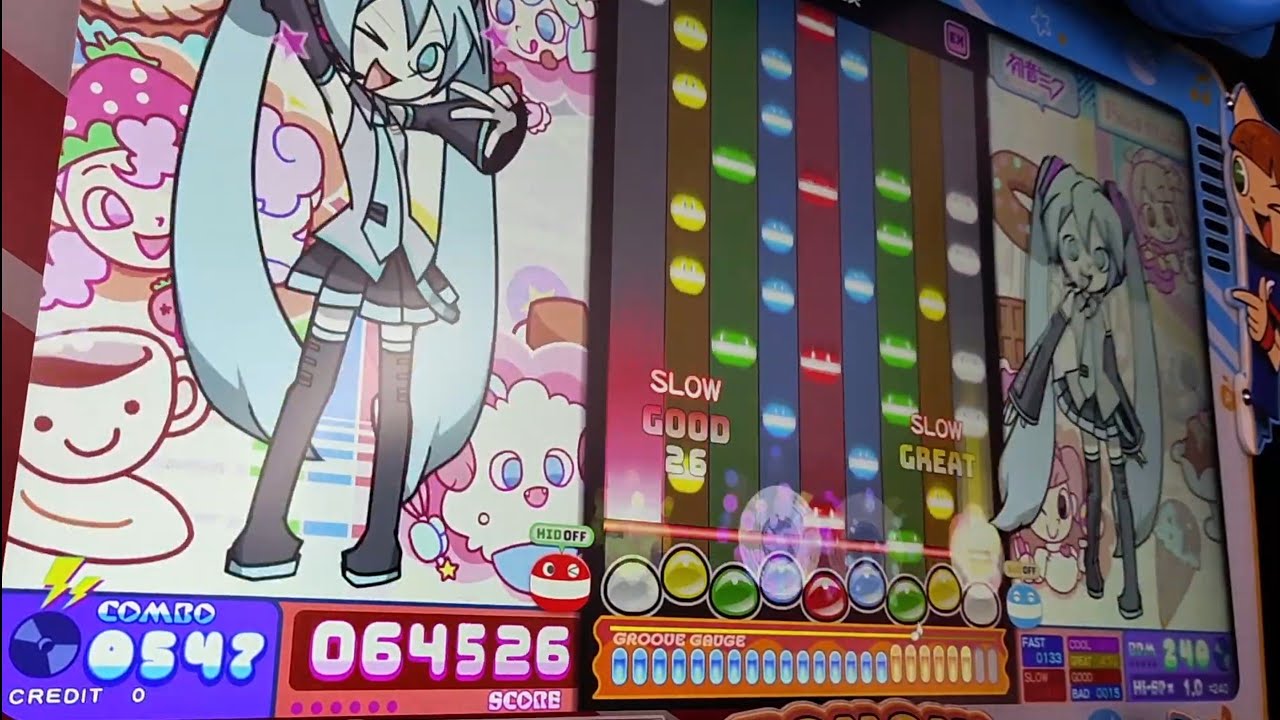 適当ポップンハイチアーズ　ノースピで　初音ミク　3曲