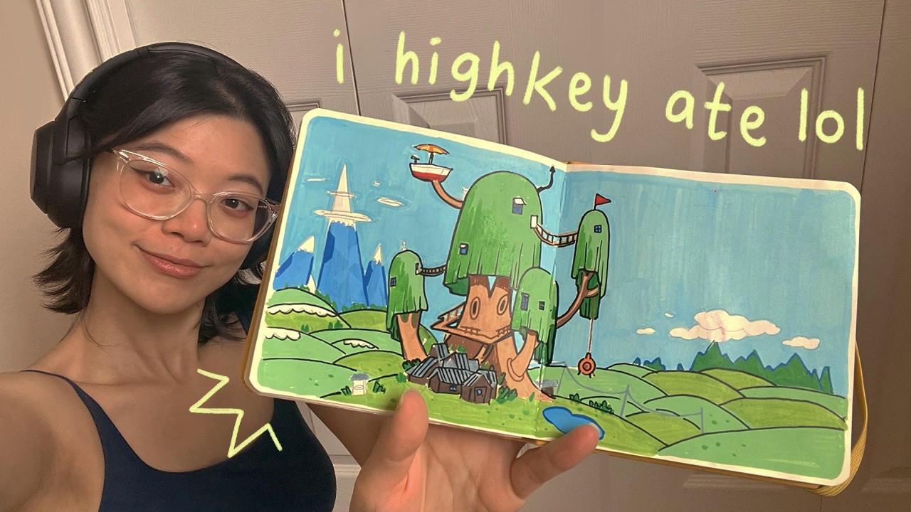 ways i draw with acrylic markers 🖍️ ft. ohuhu