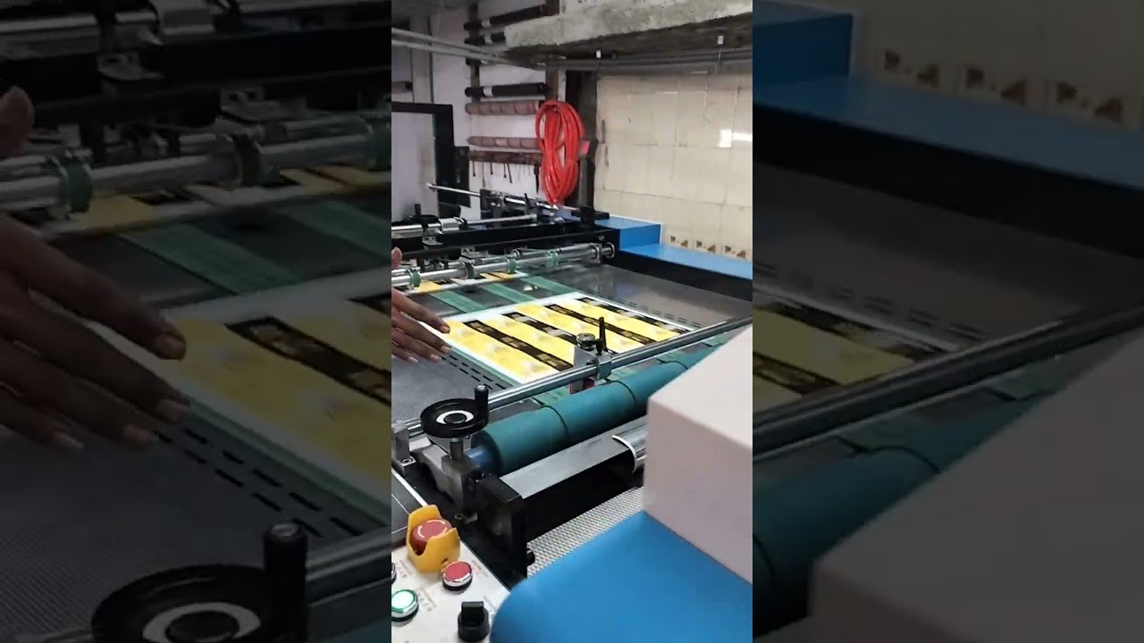 kfm Hot knife Lamination machine #viralvideo #machine #viralvideo