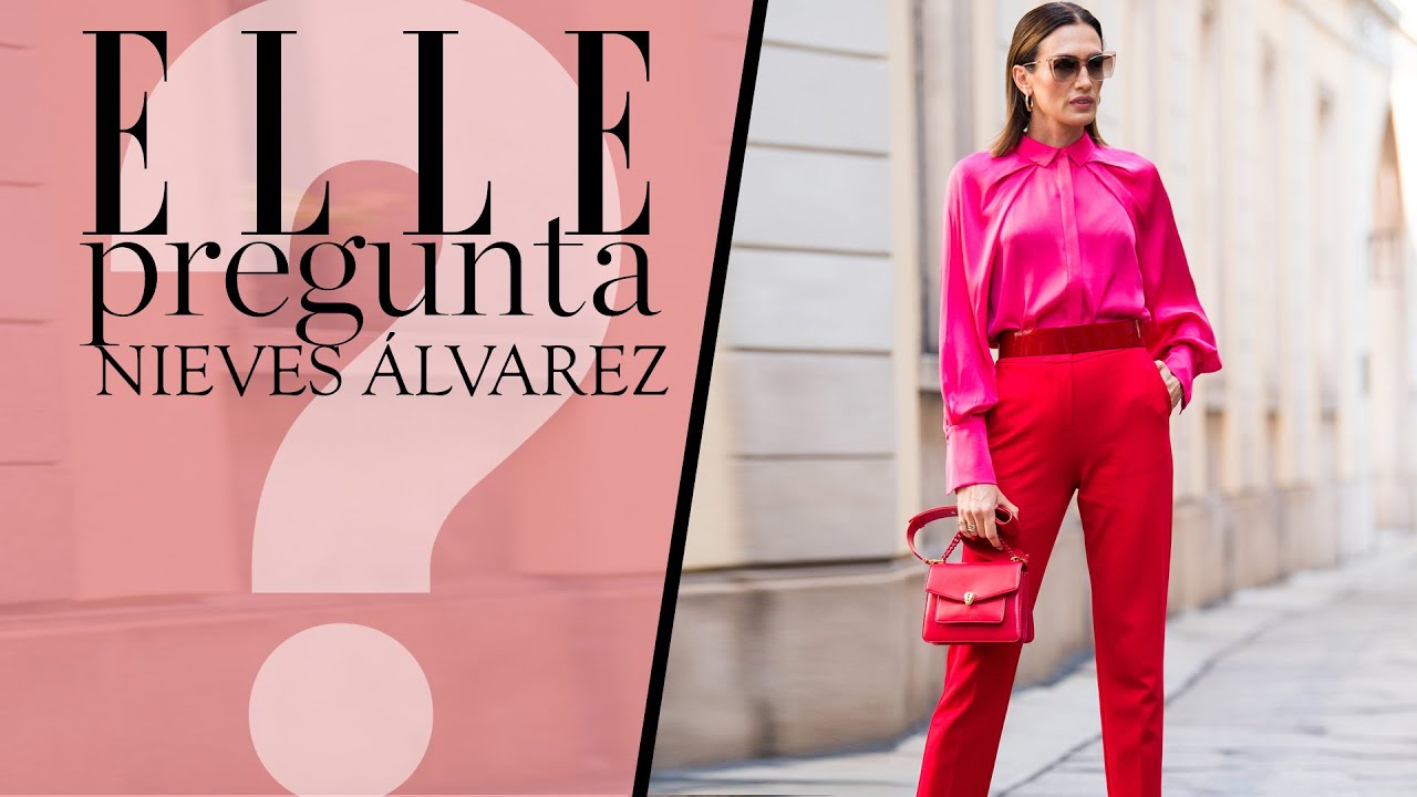 20 preguntas de estilo a Nieves Álvarez | Elle España