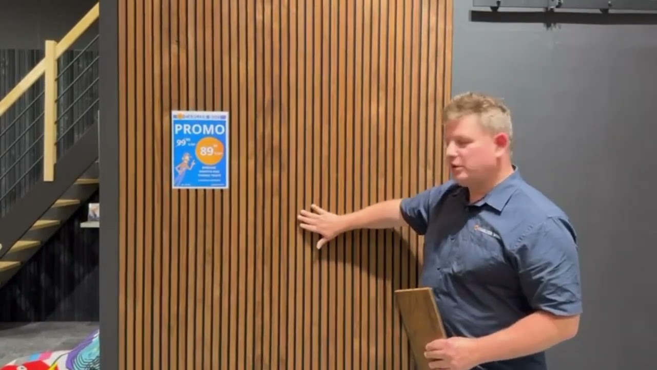 Présentation du bardage Thermo-traité Radiata pine; disponible à Namur