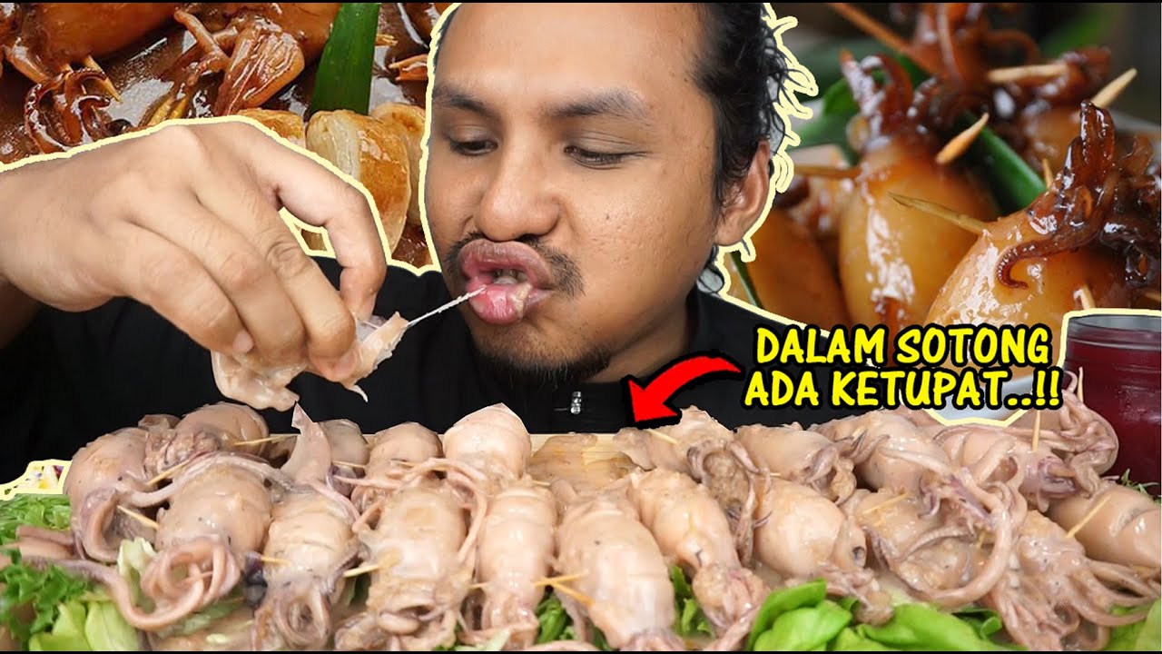 KETUPAT SOTONG mengubat rindu kampung halaman (mukbang malaysia)