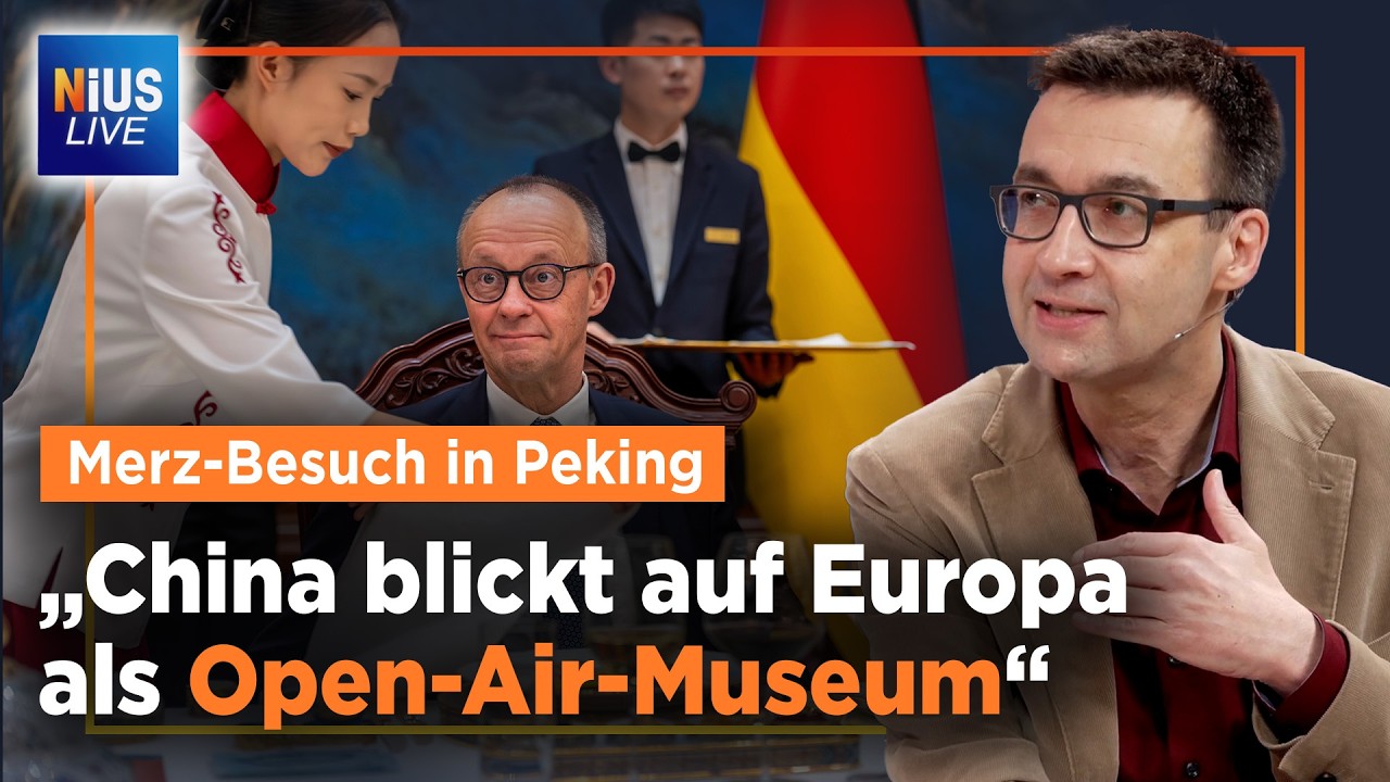 Außenkanzler Merz in China: Flugzeuge & Hühnerfüße - was wirklich lief | NIUS Live vom 26.02.2026