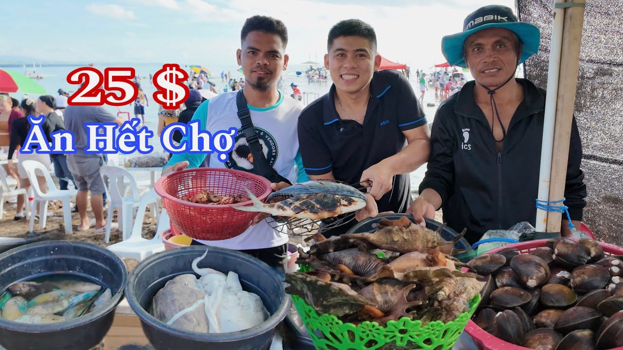 Chợ Của Người Dân Bản Địa Philippines Giá Siêu Rẻ