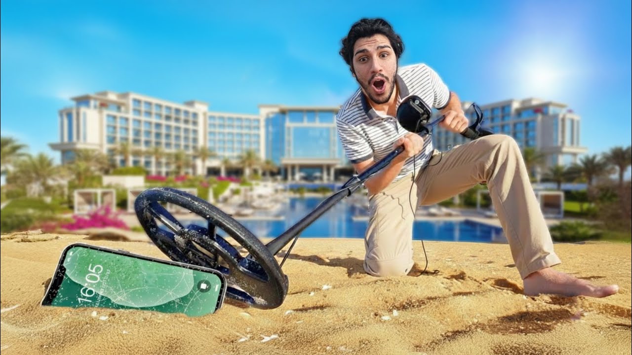 5 YILDIZLI OTEL PLAJINDA DEDEKTÖRLE ARAMA YAPTIM ! (Bulduklarım şaşırttı)
