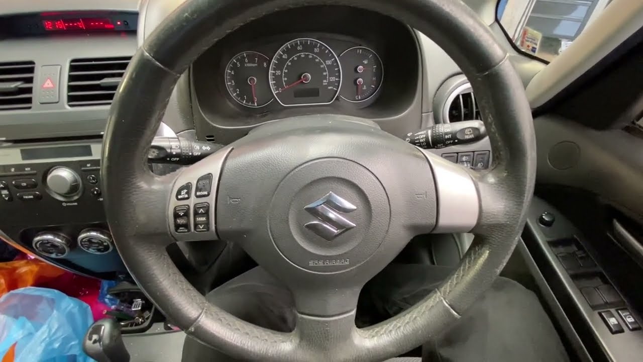 #Suzuki #SX4 (2006 - 2014) Неисправность #указателя поворота #света #рычага #переключателя #проце...