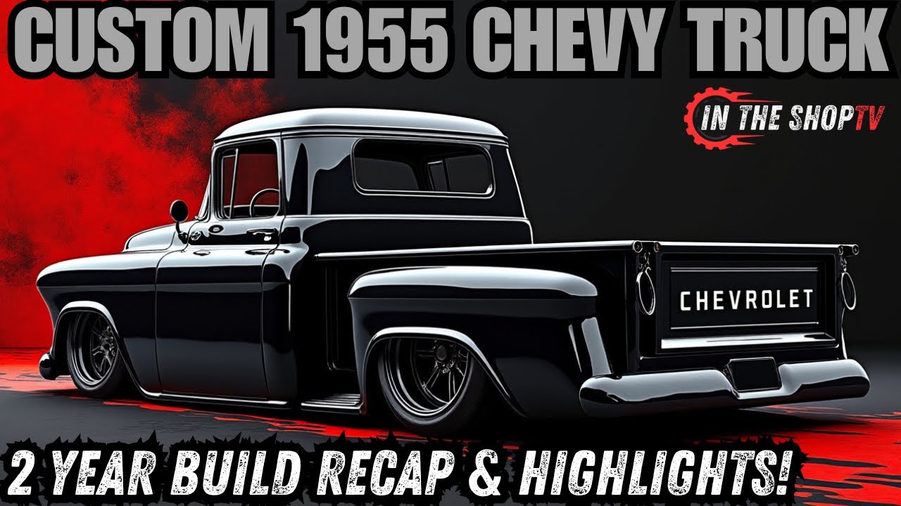 Как я построил ЛУЧШИЙ кастомный грузовик Chevy 1955 года за 30 минут!