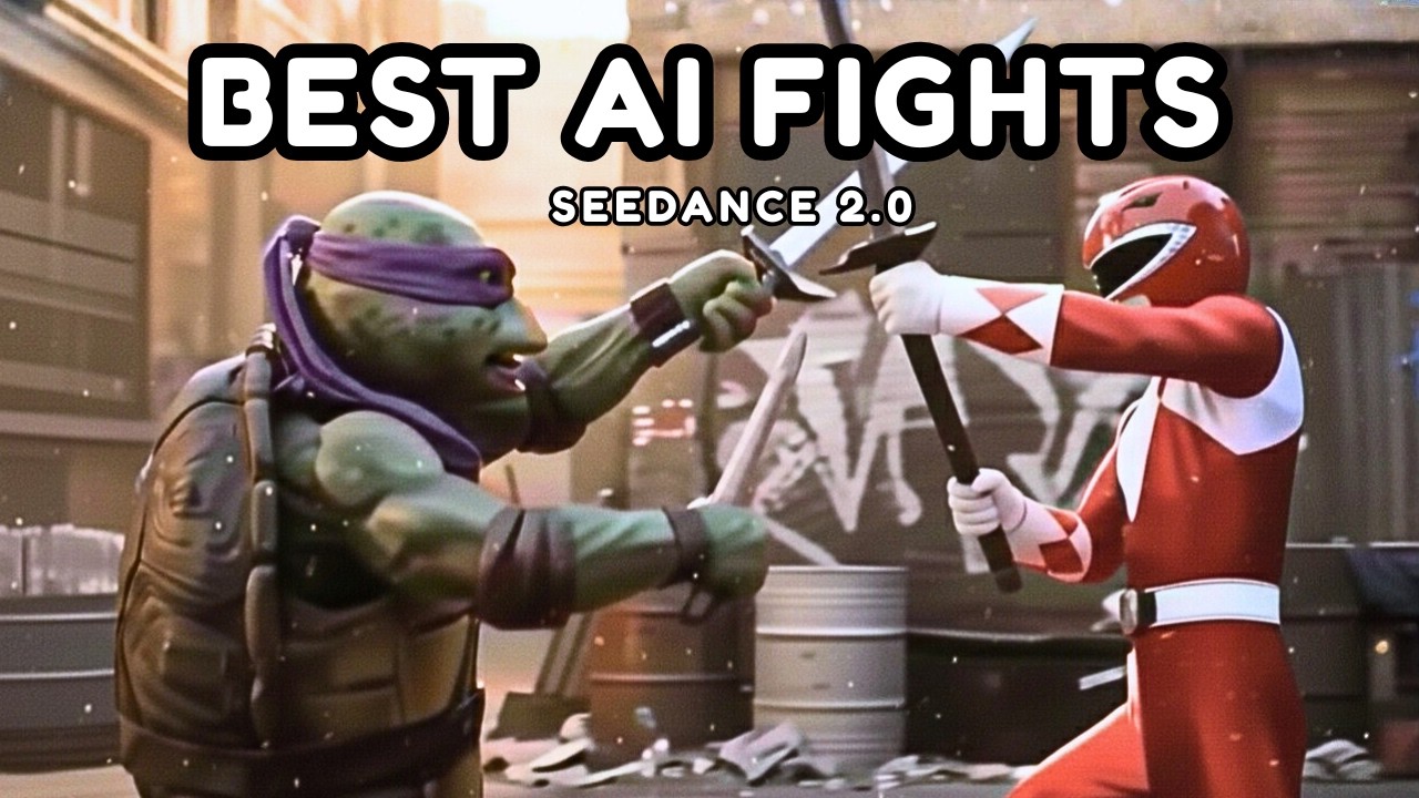 Best AI Fights Compilation (Seedance 2.0) | Spider-Man, John Wick, Wolverine, TMNT & More