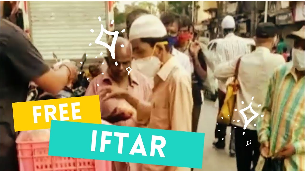 Free iftar distribution at duncun road