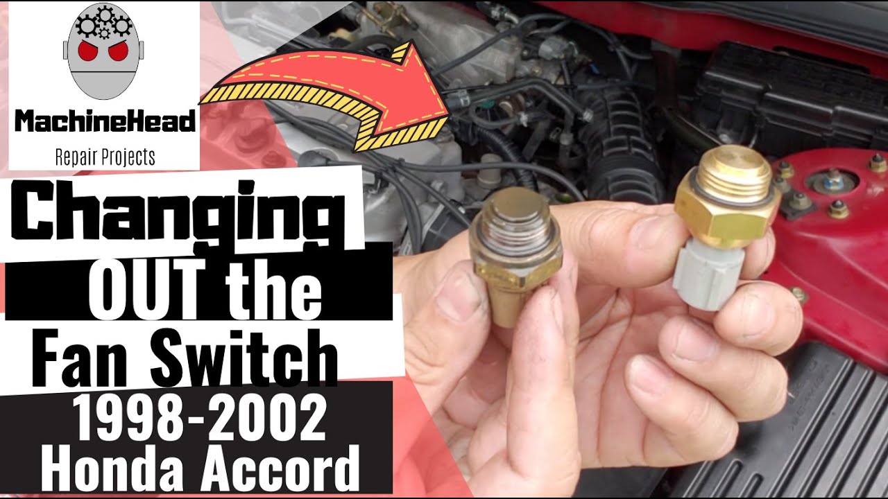 1998-2002 Honda Accord Fan Switch