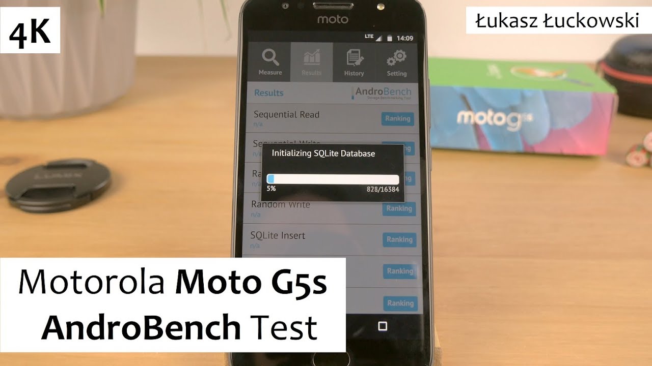 Motorola Moto G5s AndroBench | Wynik