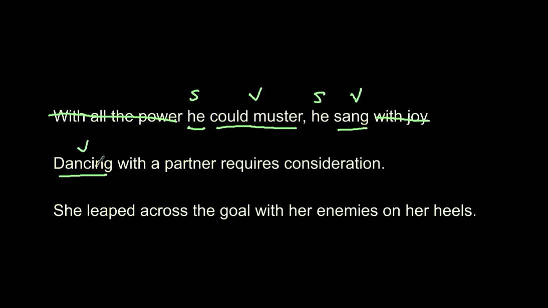 Action Verbs