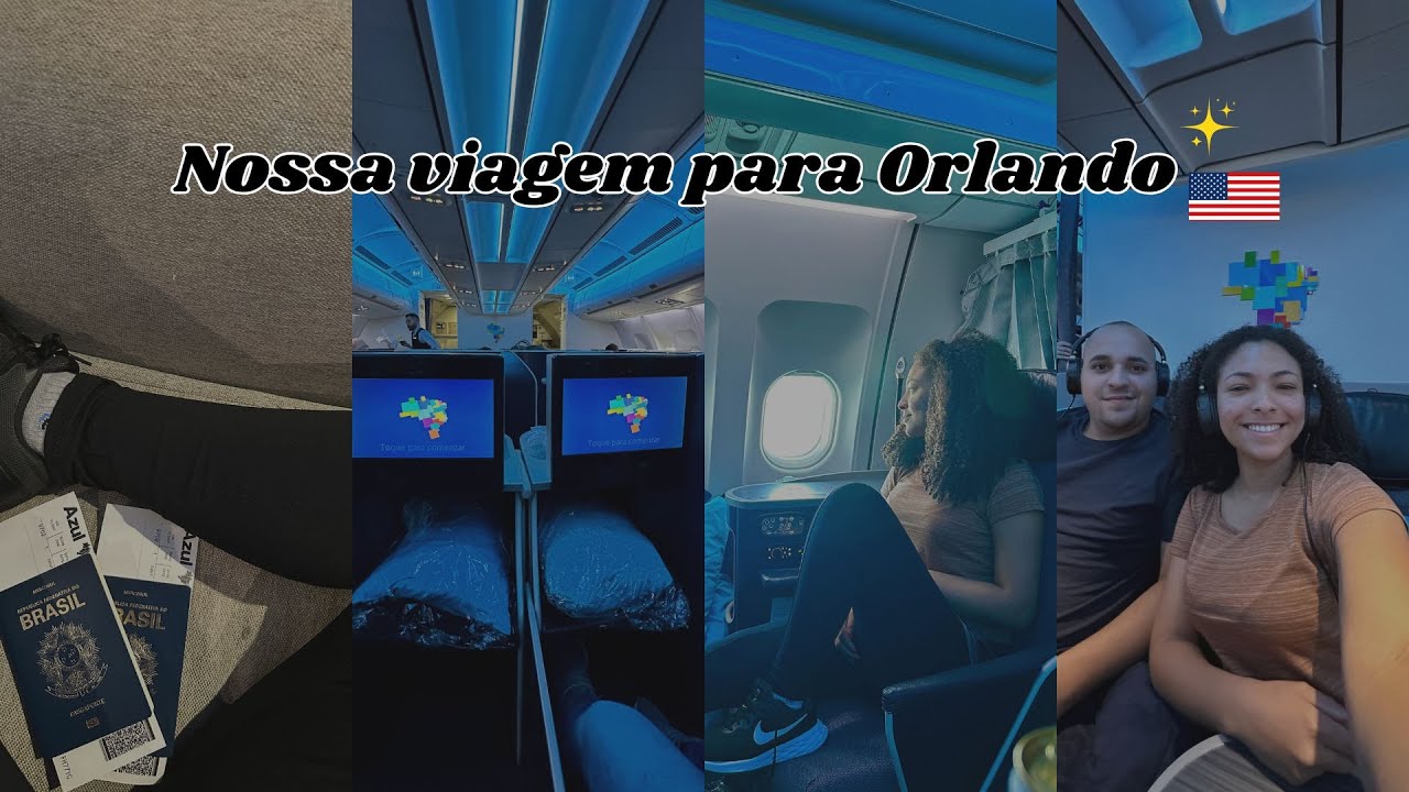 Vlog 1 - VIAJANDO PARA ORLANDO - avião, viajando de executiva, sala vip, jetblue, nova york