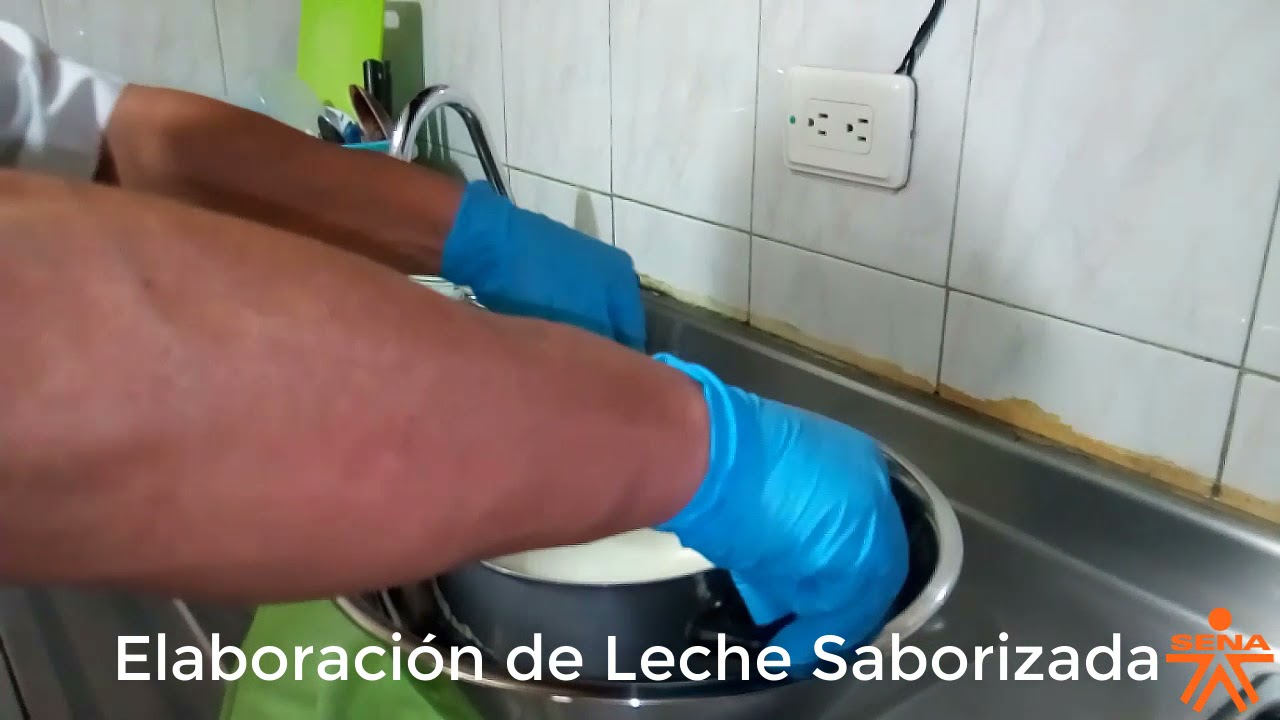 Elaboración de leche saborizada