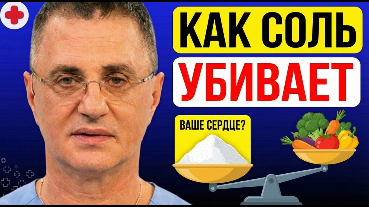 Смерть в Тарелке: Как Скрытая Соль Разрушает Сосуды После 50 Лет?