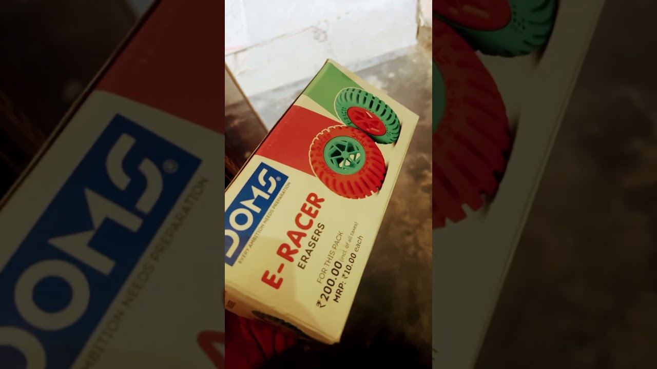 Doms tyre eraser !! #doms #viralvideo #shortsfeed #stationery #shorts #shortsfeed #short #video