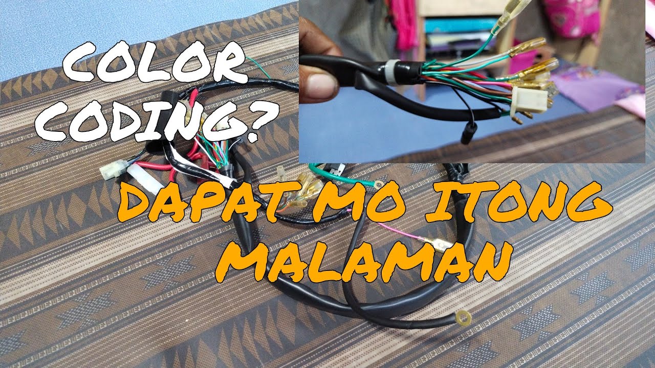 WIRE HARNEST TMX155 | COLOR CODING, DAPAT MO ITONG MALAMAN