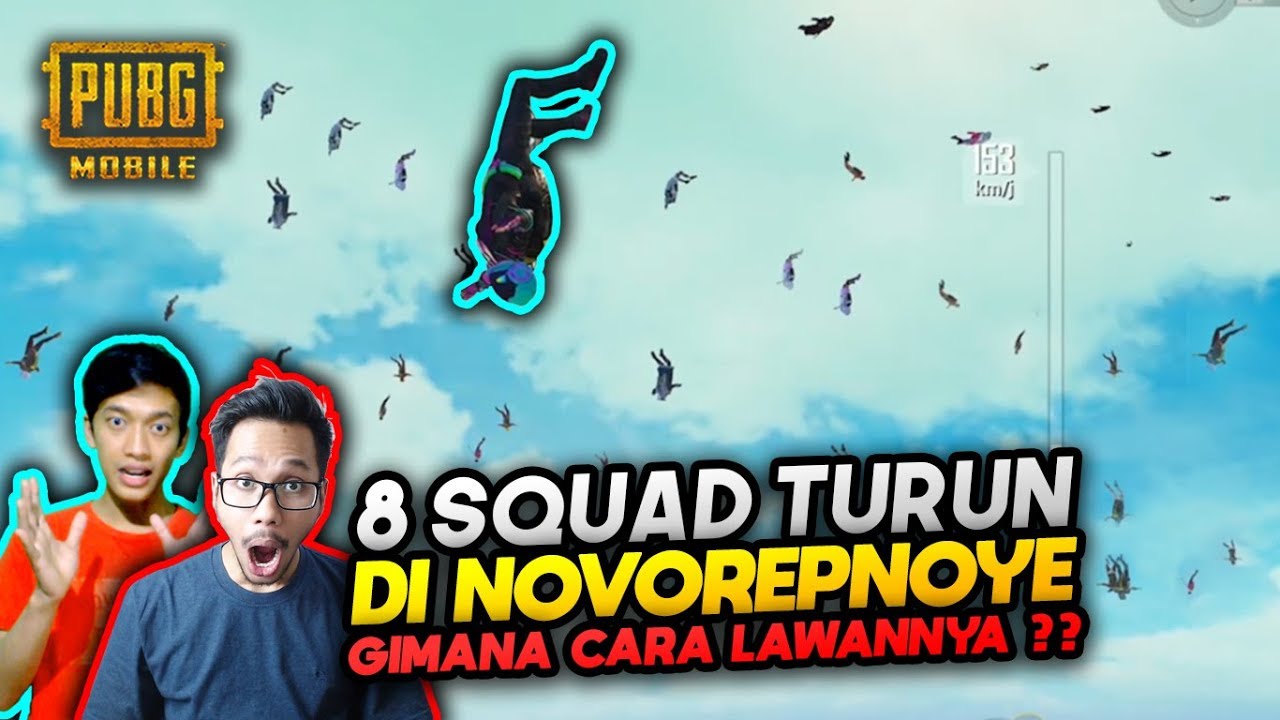 GILA !! 8 SQUAD TURUN DI NOVO , DUO VS SQUAD BARENG BANG ALEX - PUBG MOBILE