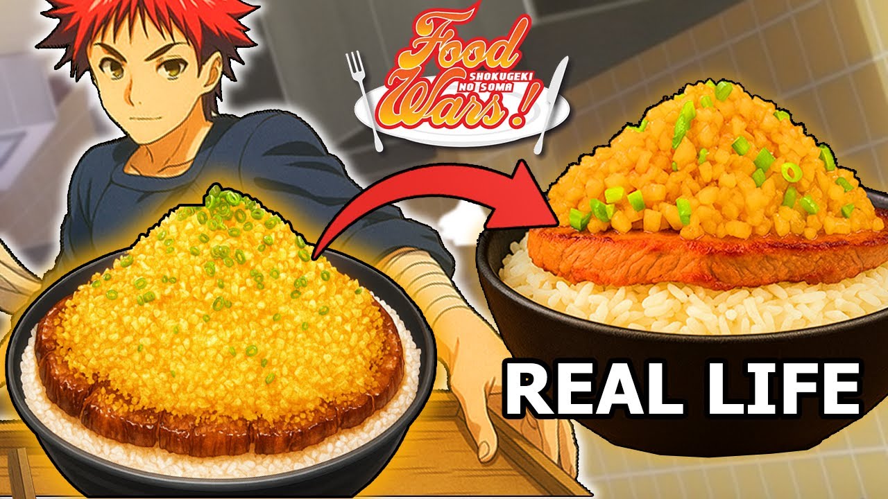 Soma's Chaliapin Steak Don from Food Wars (Shokugeki No Soma) - 食戟のソーマ