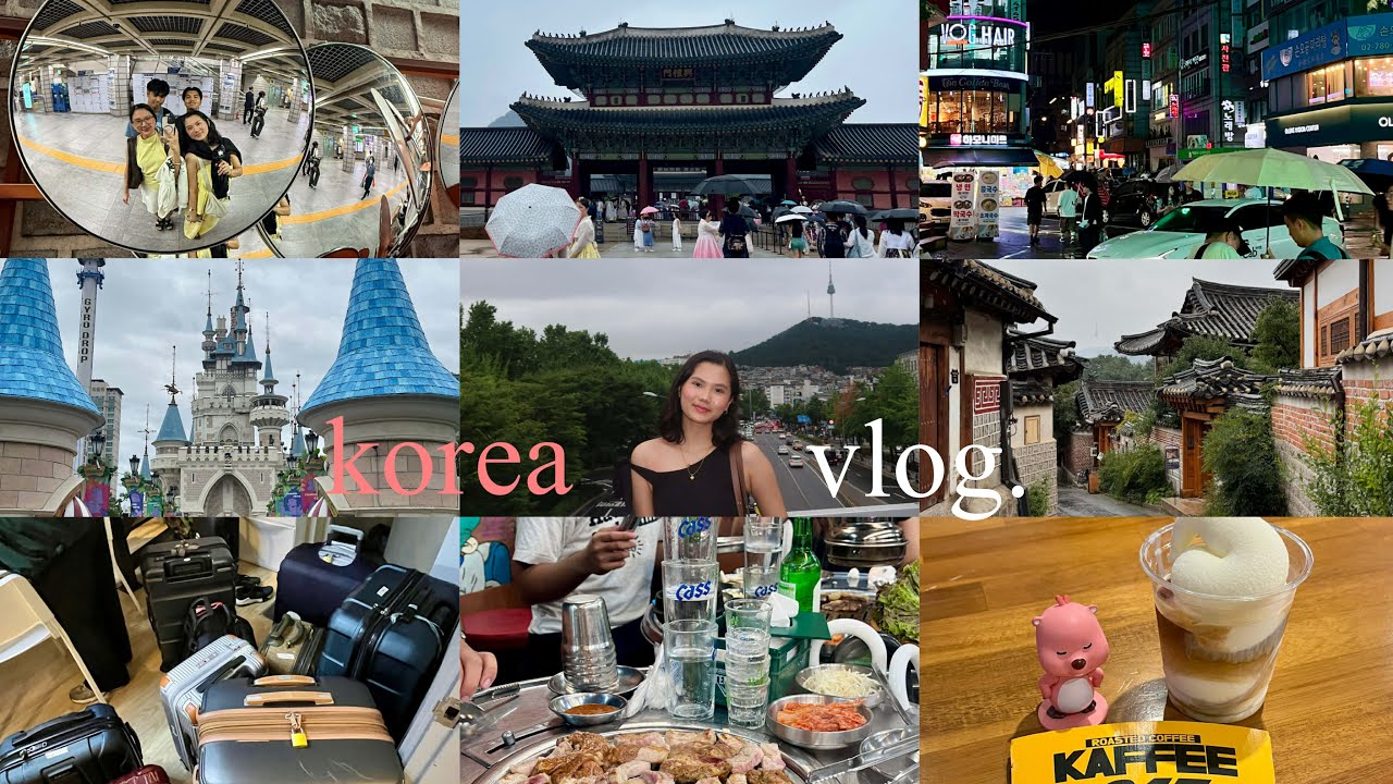 korea vlog. exploring seoul + mini haul