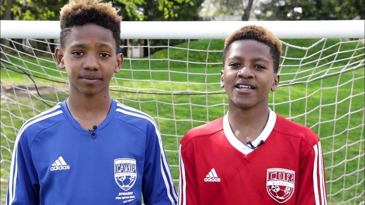 Jumeaux et jeunes prodiges de foot au Canada