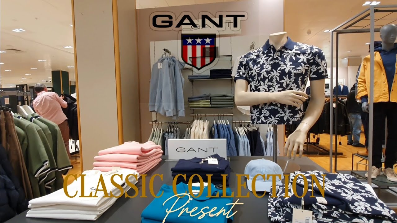 GANT NEW MENS WINTER COLLECTION 2024 LUXURY WEAR HAUL 4K WALK THROUGH 4K