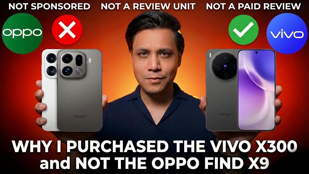 Why I purchased the Vivo X300 | Best Compact Mobile Phone of the Year | Punchi Man Tech