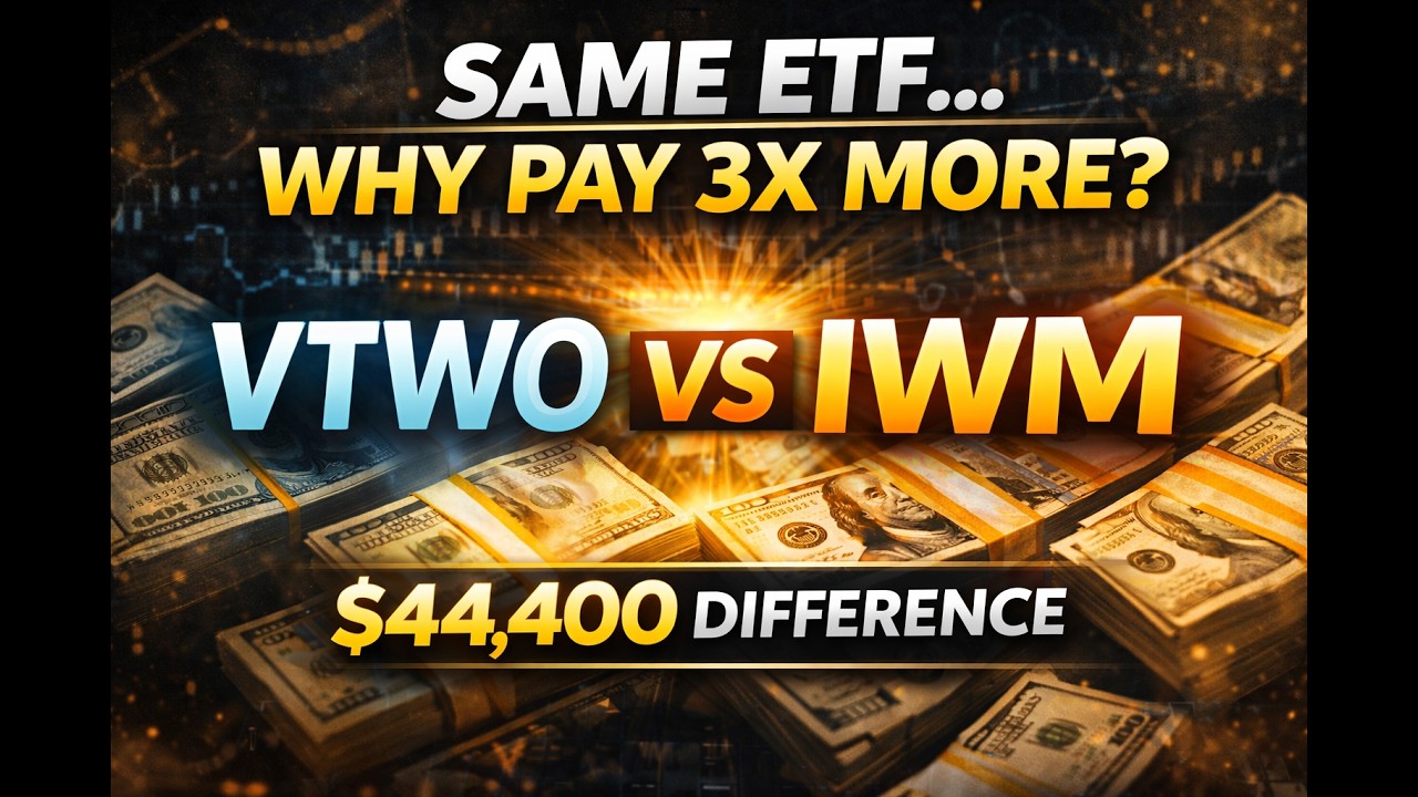 VTWO vs IWM: Same ETF&hellip; Why Are You Paying 3x More?