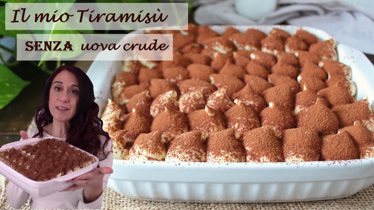 IL MIO TIRAMISU' SENZA UOVA CRUDE- La cucina di Rita