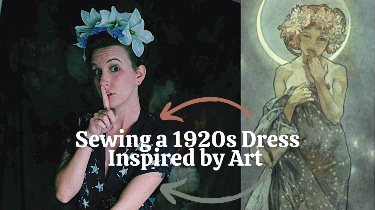 I made a 1920s One Hour Dress Inspired by 