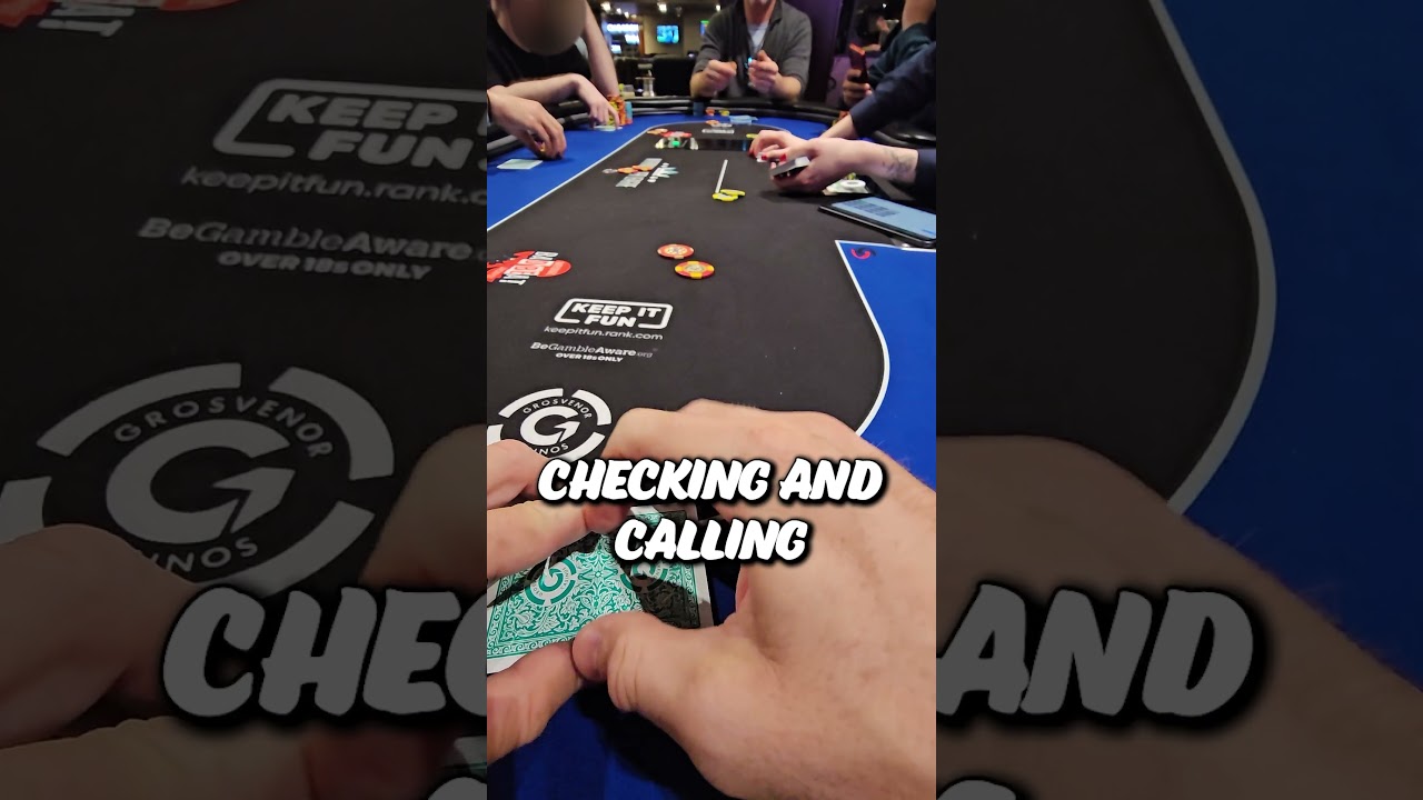 He Exposes His Card Mid Hand!