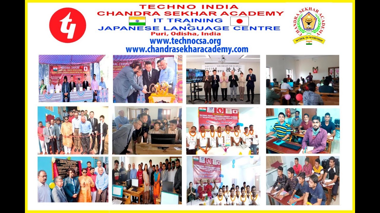 Techno India - Chandra Sekhar Academy, awarding scholarship for NIELIT A-level & Japanese language