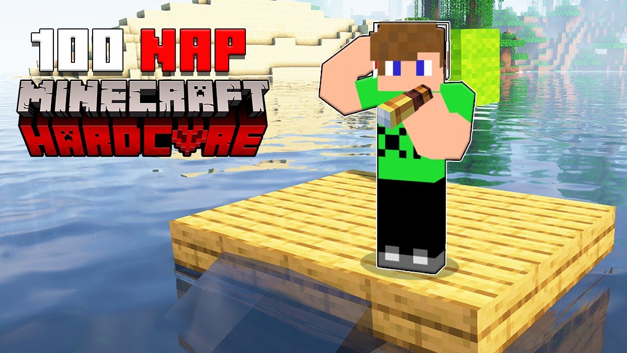 100 NAP EGY HAJÓN A MINECRAFTBAN!