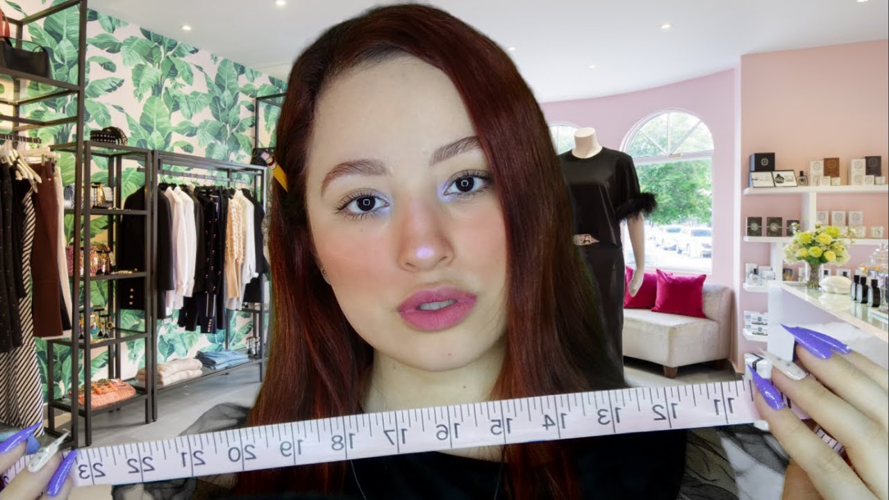 TE TOMO MEDIDAS | FASHION STYLIST ROLEPLAY | ASMR Español