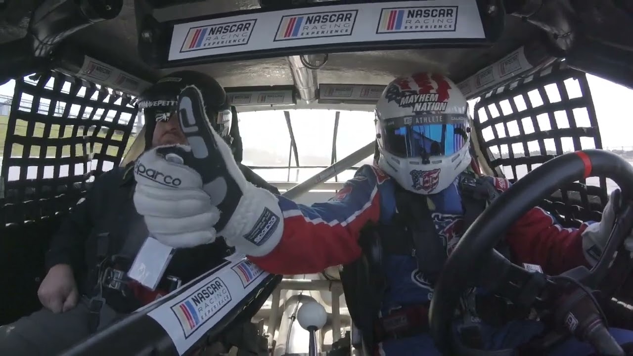 Nick Owens Talladega Ride Along With Layne Schranz