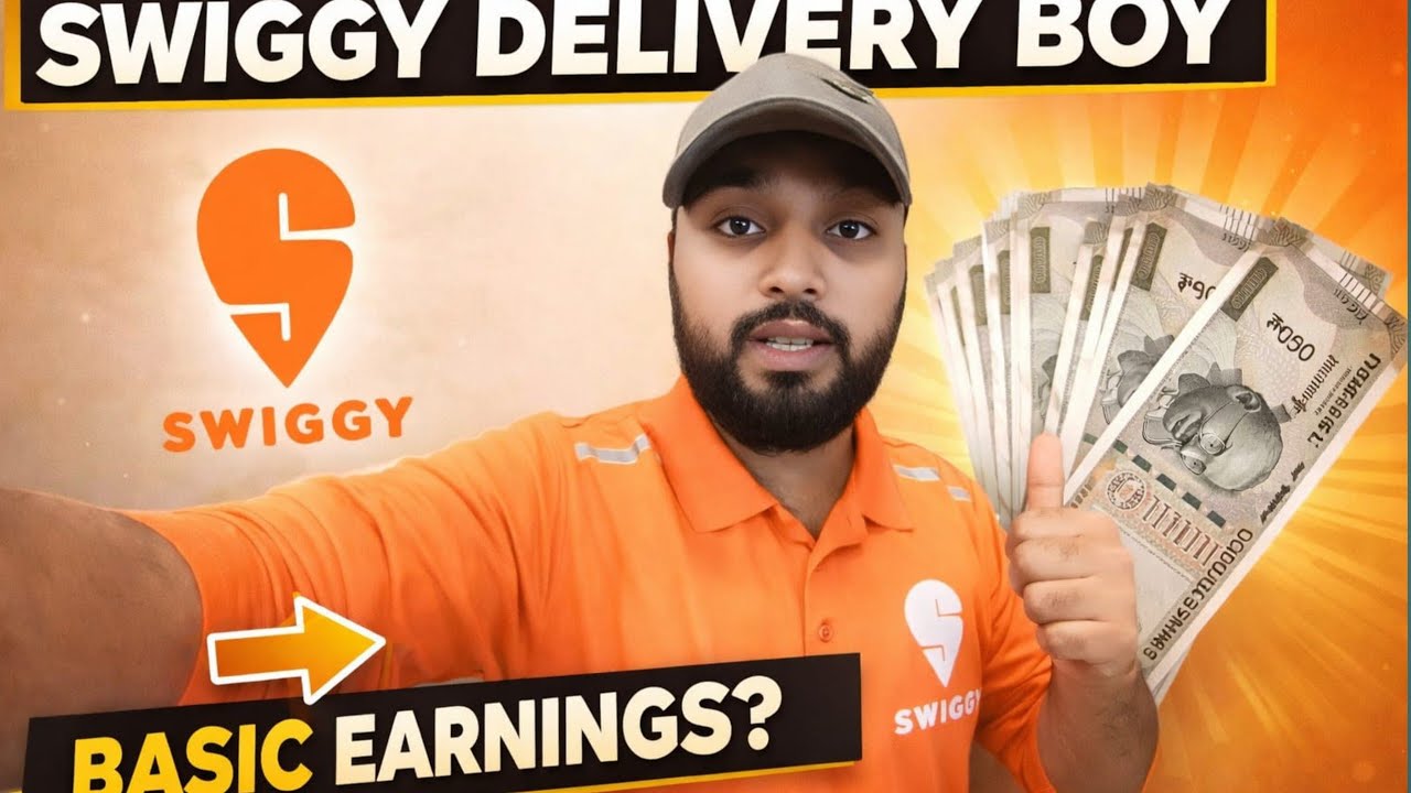 Swiggy Delivery Boy Basic Earnings || GIG Workers Earning in Hyderabad #deliveryjob #swiggy #vlog 