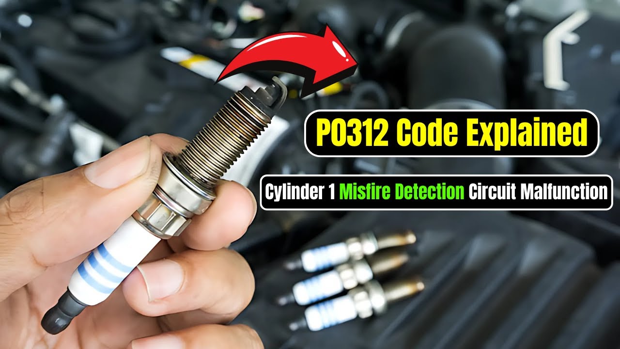P0312 Code  Explained: Cylinder 1 Misfire Detection Circuit Malfunction |