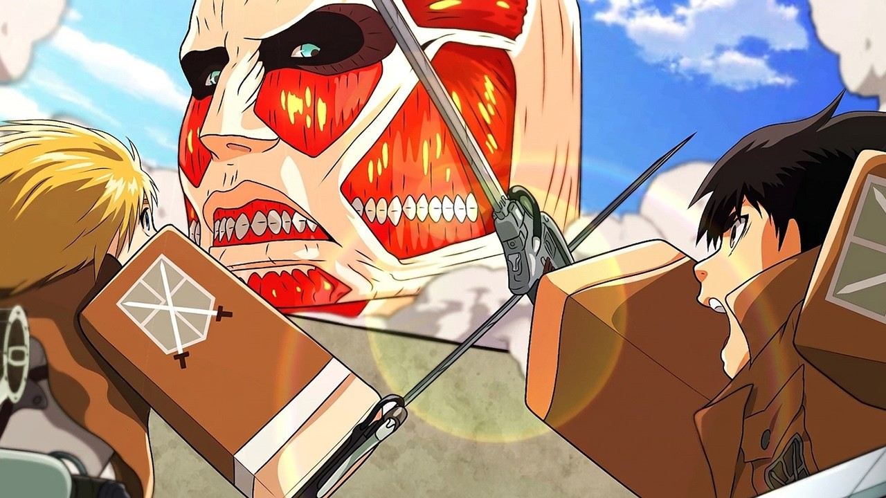 Колоссальный Титан &mdash; это БЕЗУМИЕ&hellip; Полная демонстрация | Обновление 4 Attack on Titan Revolution!