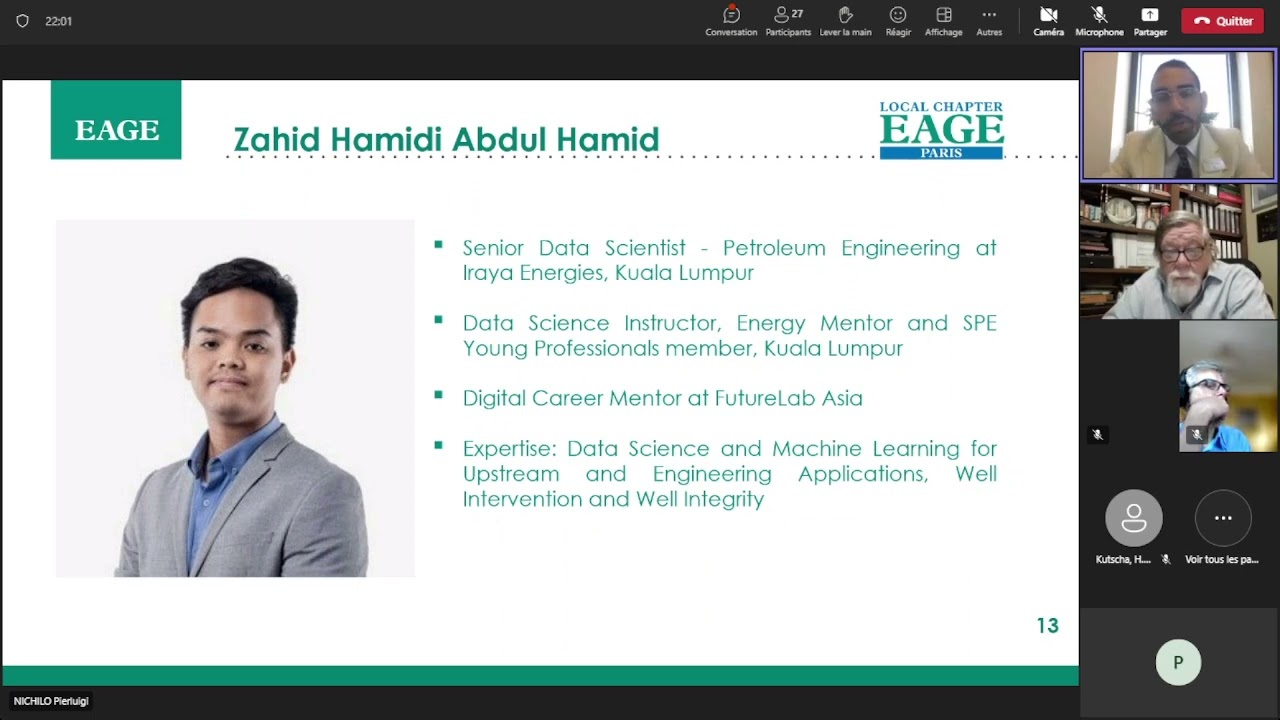 LC Paris: Data Management in Oil and Gas Business