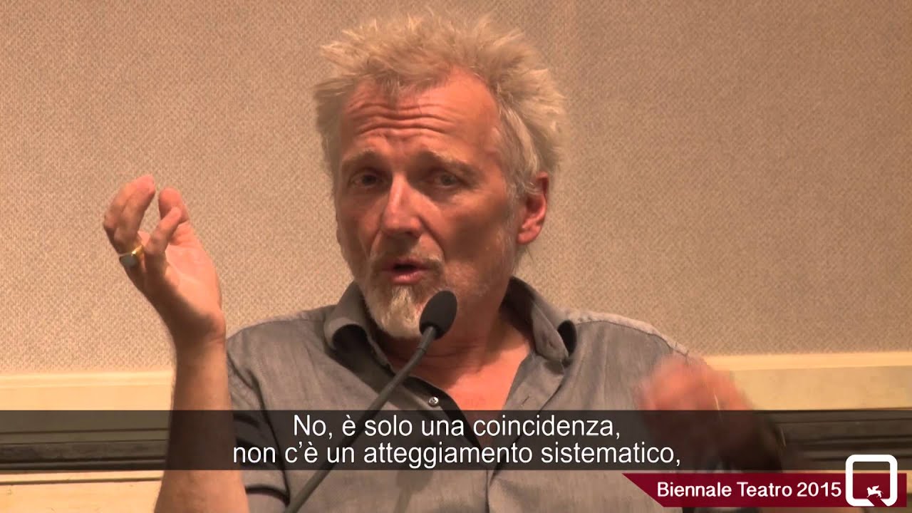 Biennale Teatro 2015 - Incontro con Jan Lauwers